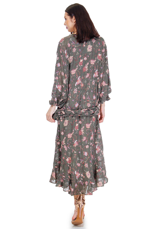 Rochie voal de lana cu aplicatii  Liza Panait Liza Panait Online Boutique